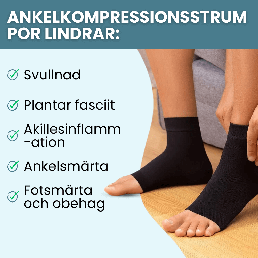 Lindresokk™ - Terapeutiska Kompressionsstrumpor (1+2 PAR GRATIS)